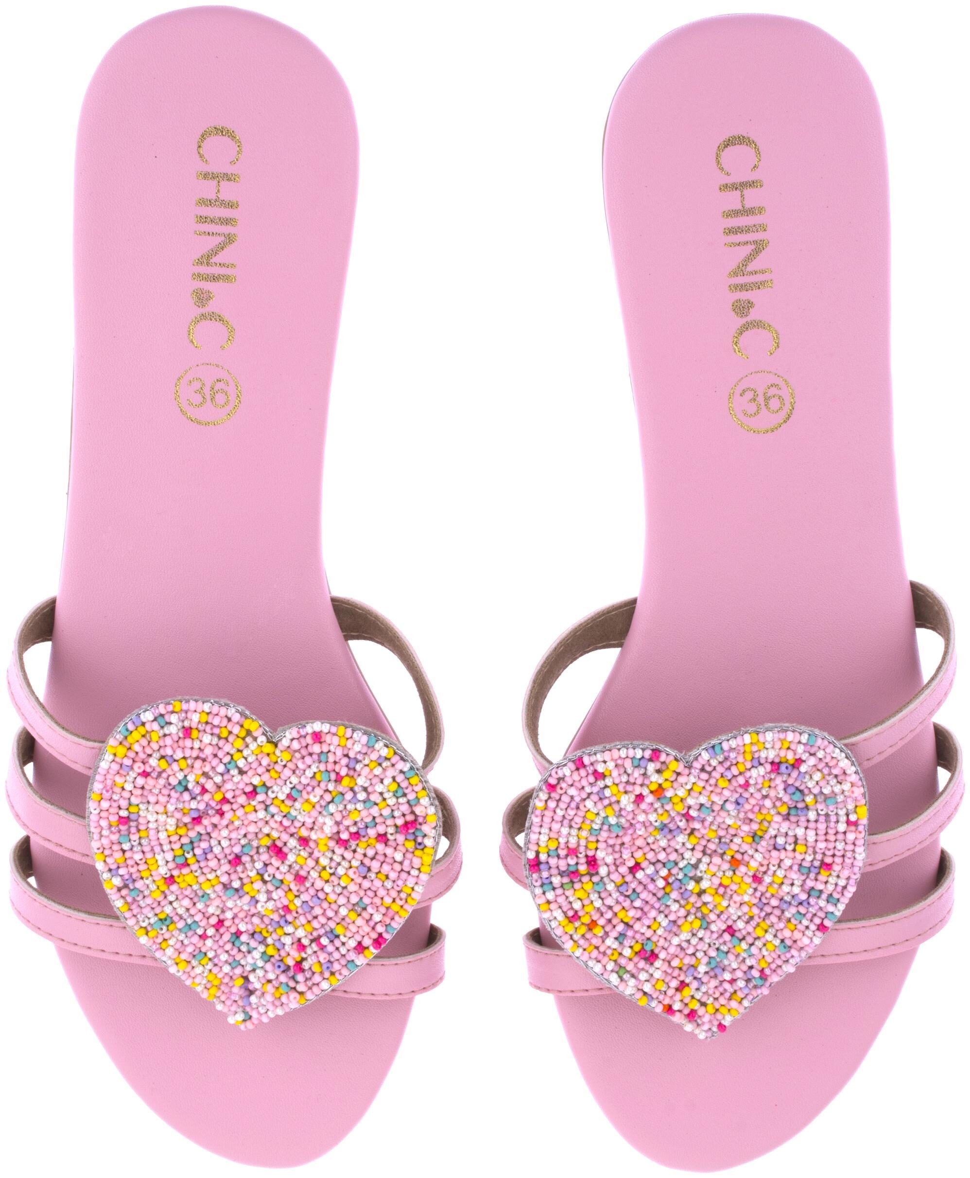 

CHINI C Women Pink Sandals