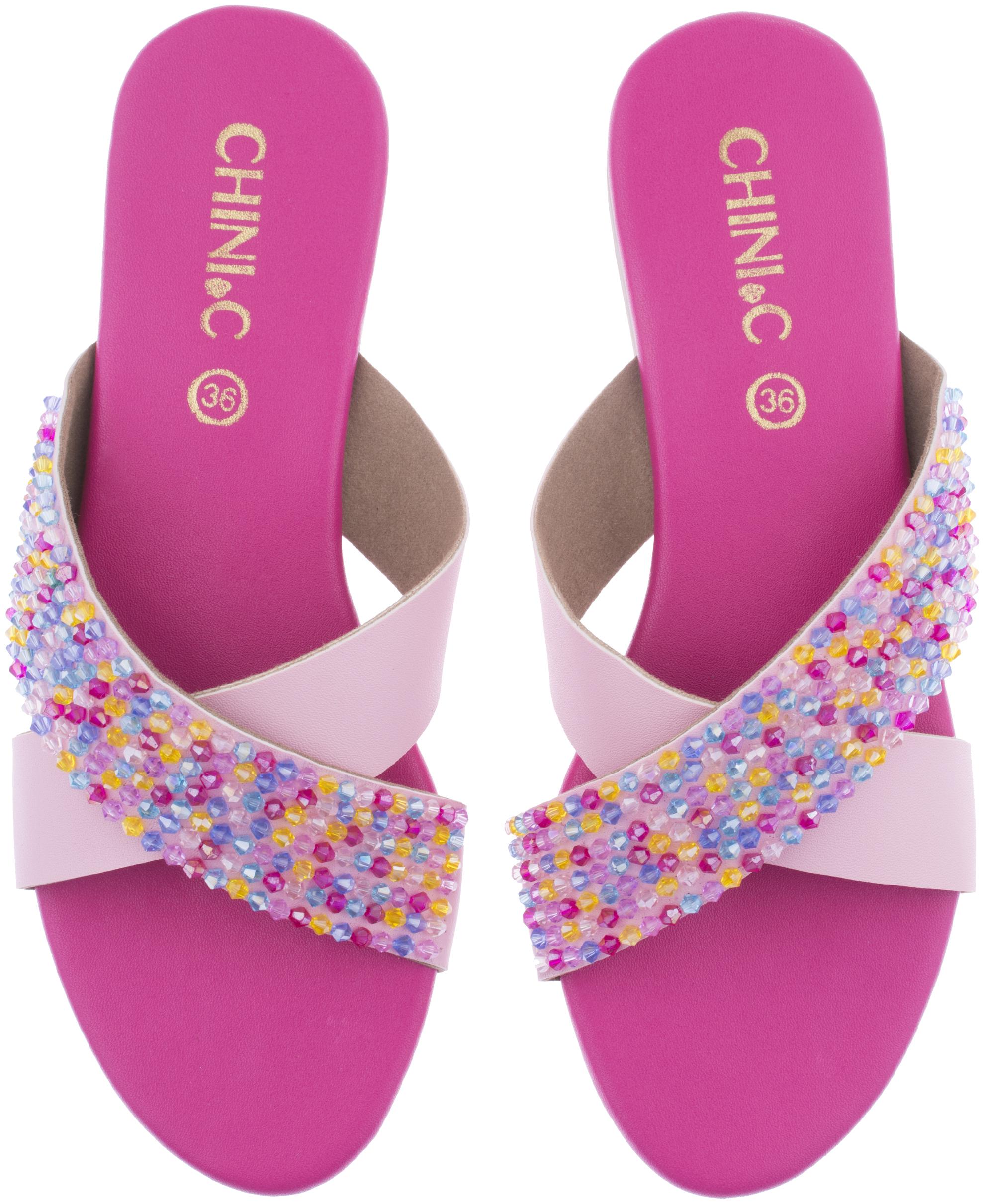 

CHINI C Women Pink Sandals