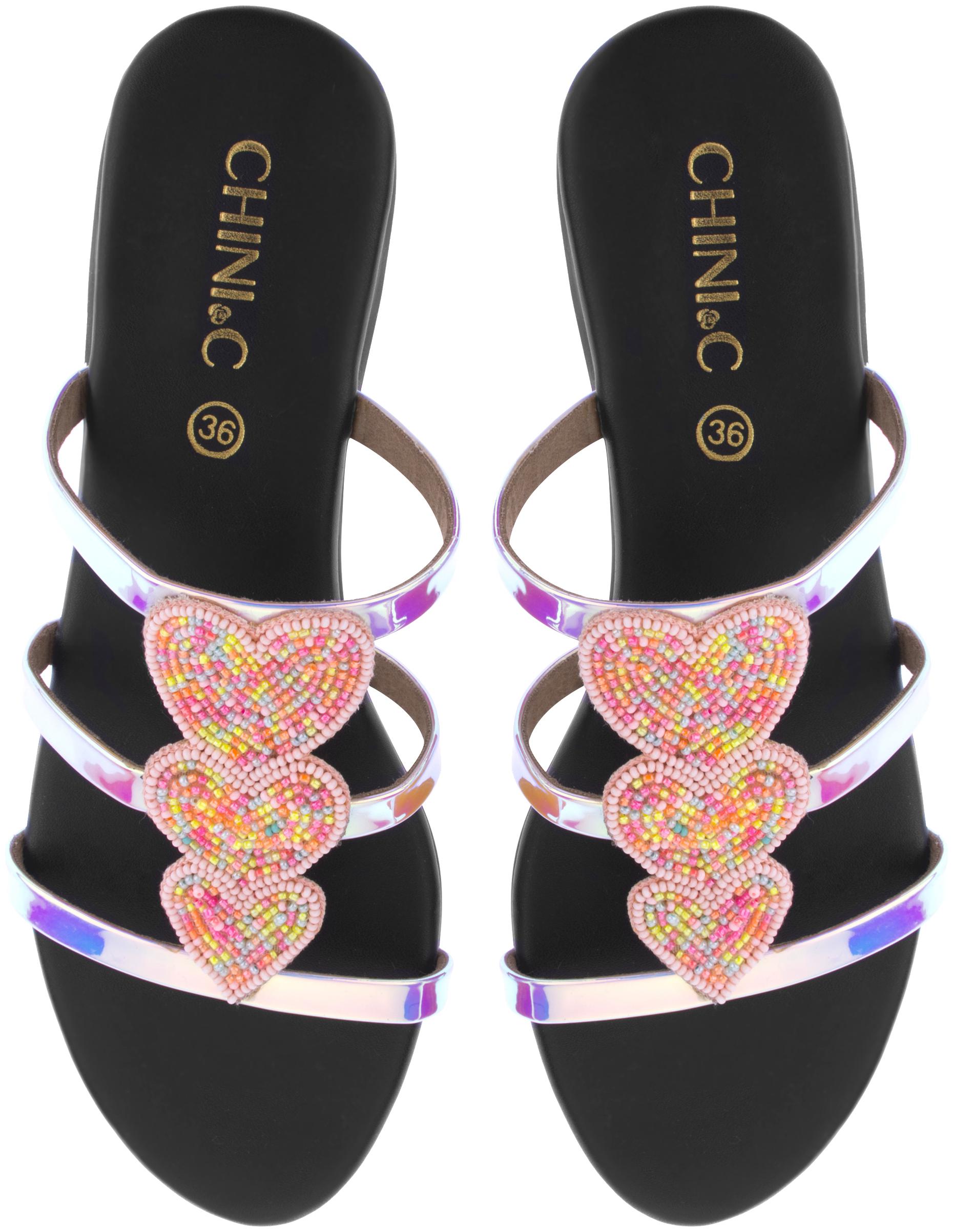 

CHINI C Women Black Sandals