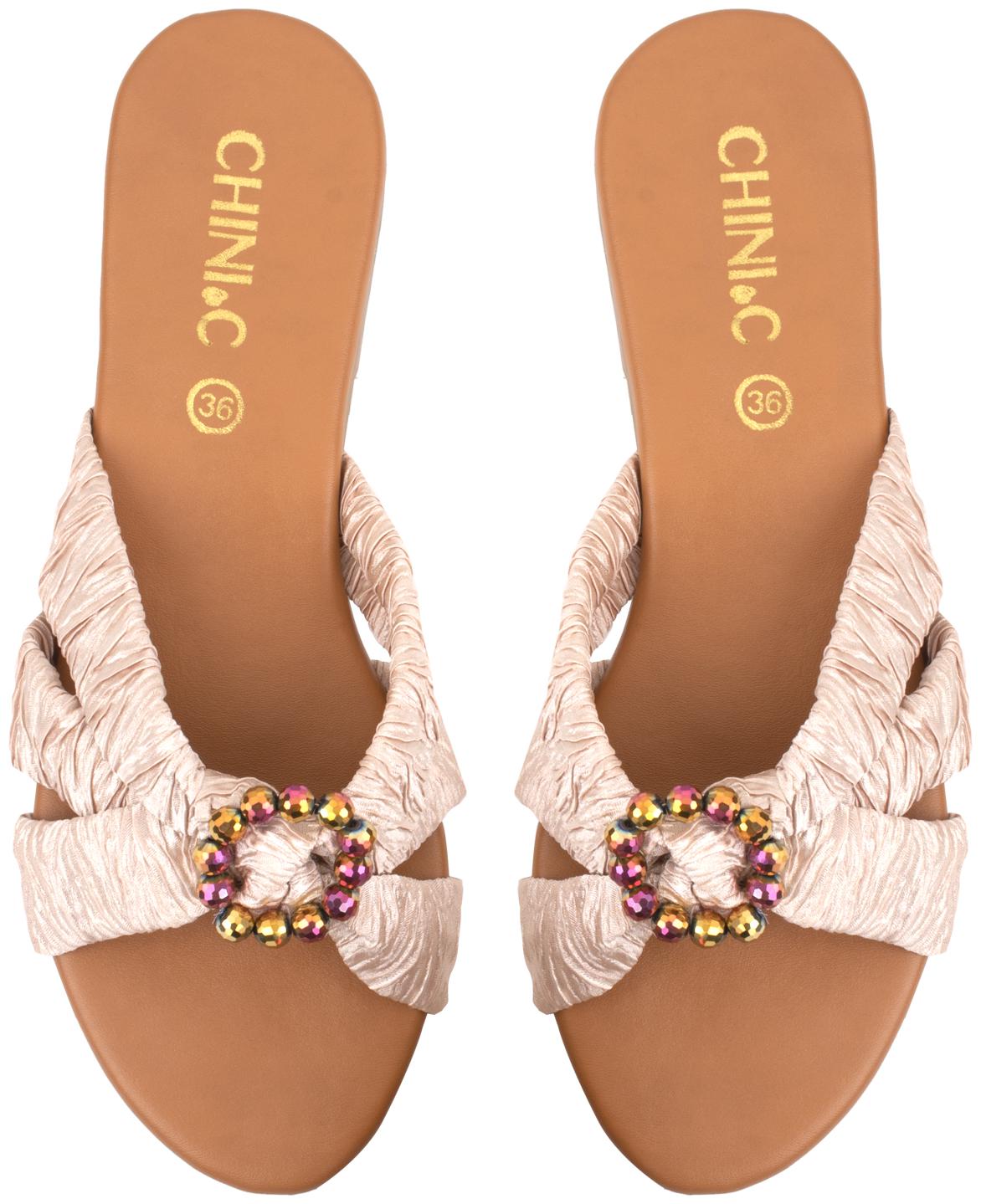 

CHINI C Women Brown Sandals