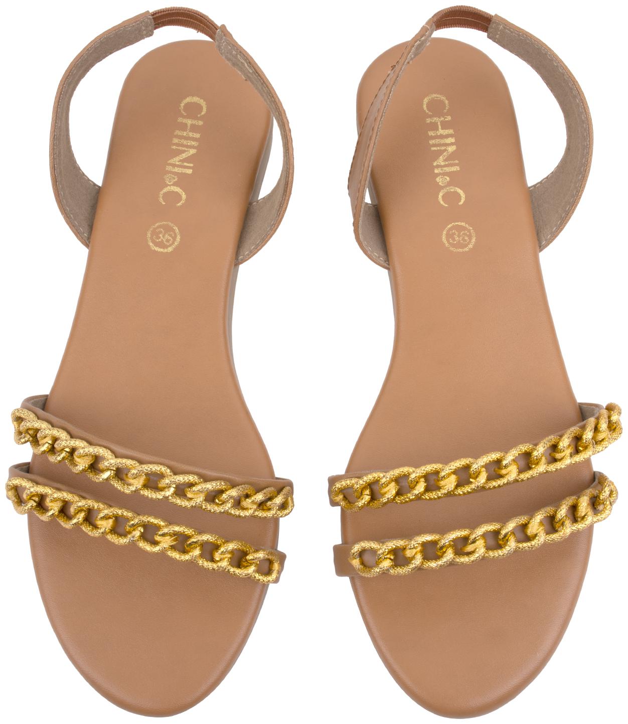 

CHINI C Women Brown Sandals