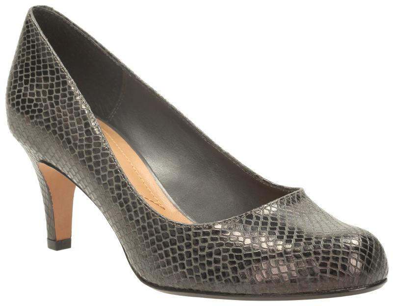 

Clarks Arista Abe Dark Grey Syn Women Heels