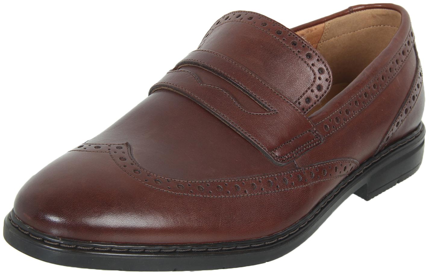 

Clarks Men Brown Slip-On Formal Shoes - 26148149