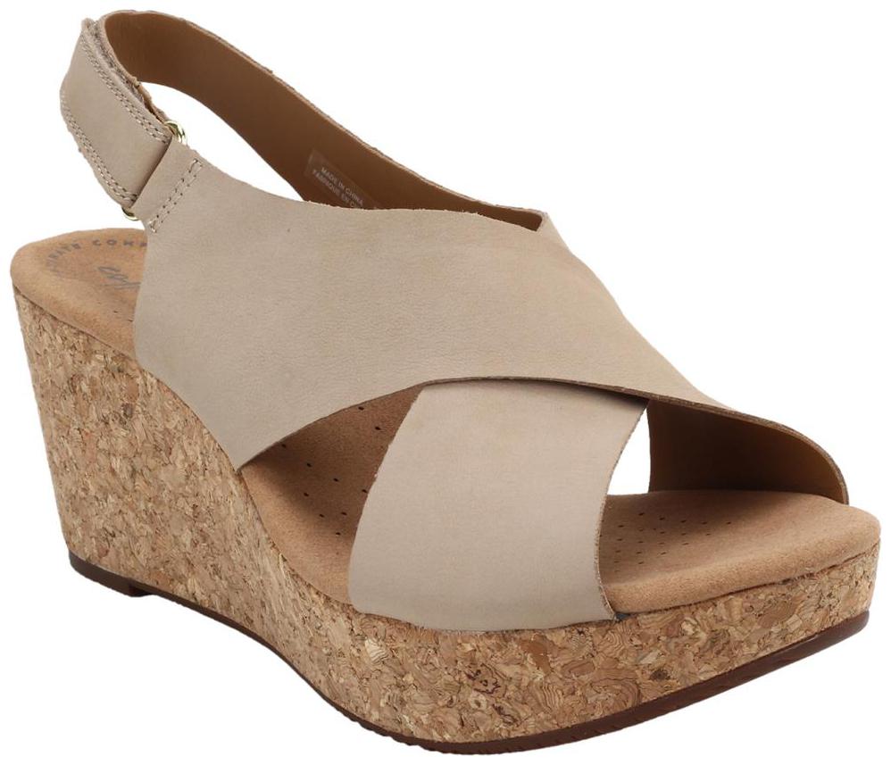 

Clarks Women Brown Wedges