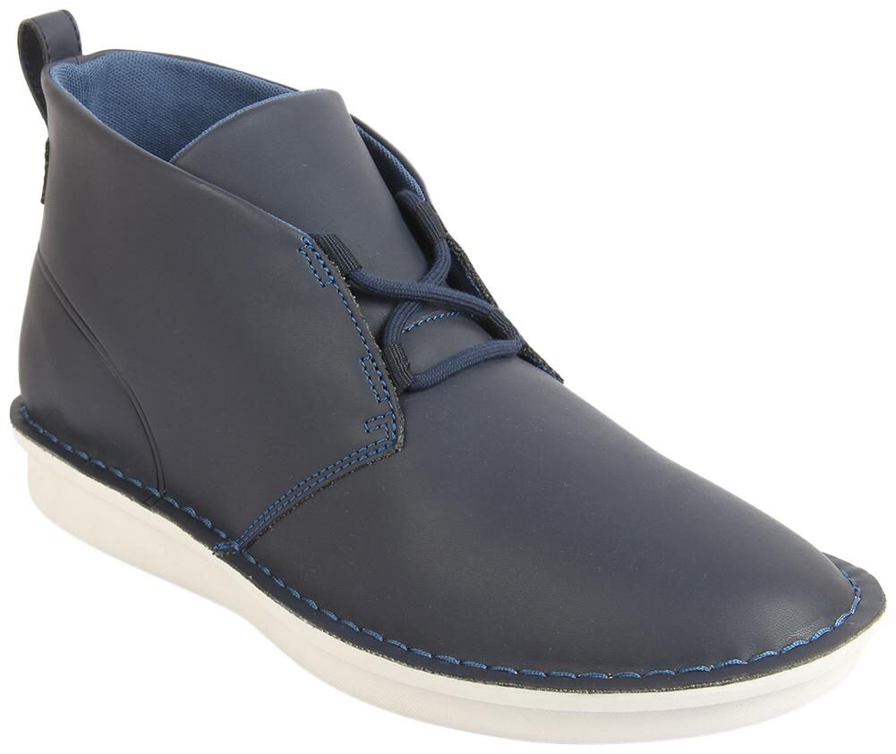 

Clarks Men Navy Blue Casual Shoes - 26145942