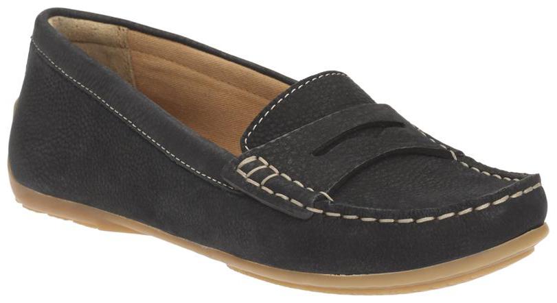 

Clarks Doraville Nest Black Nubuck Women Loafers