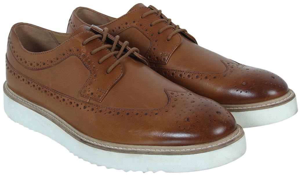

Clarks Men Brown Derby Formal Shoes - FORMAL SHOES - 26149709