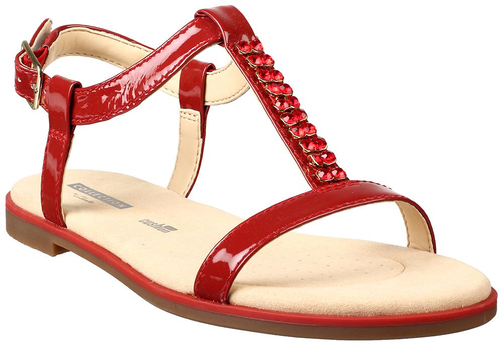 

Clarks Women Red Sandals