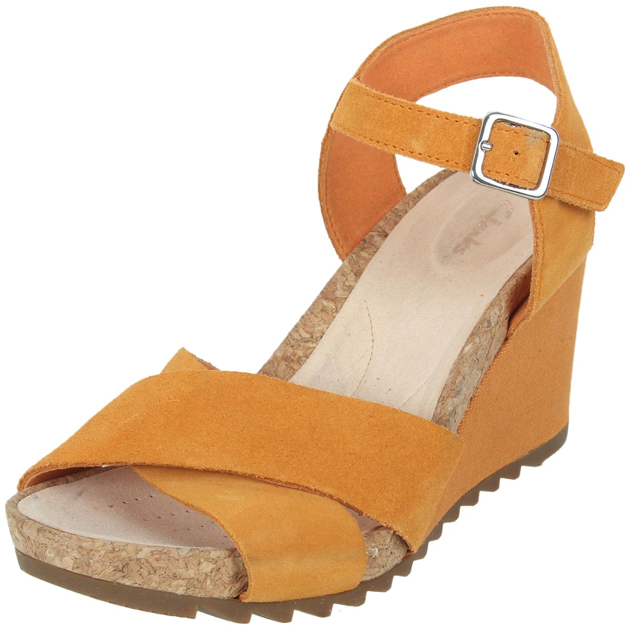 

Clarks Women Yellow Wedges