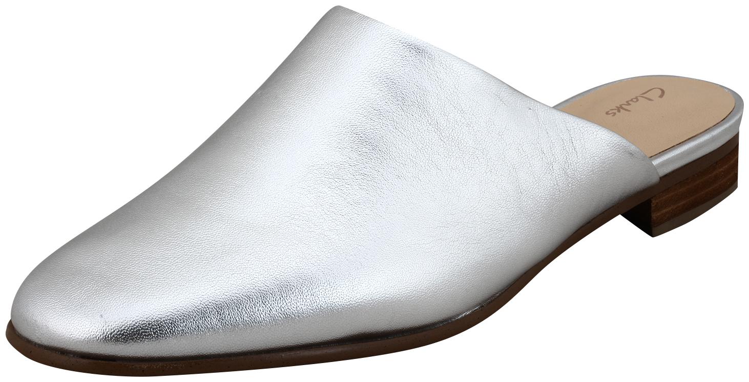

Clarks Women Silver Heeled Sandals