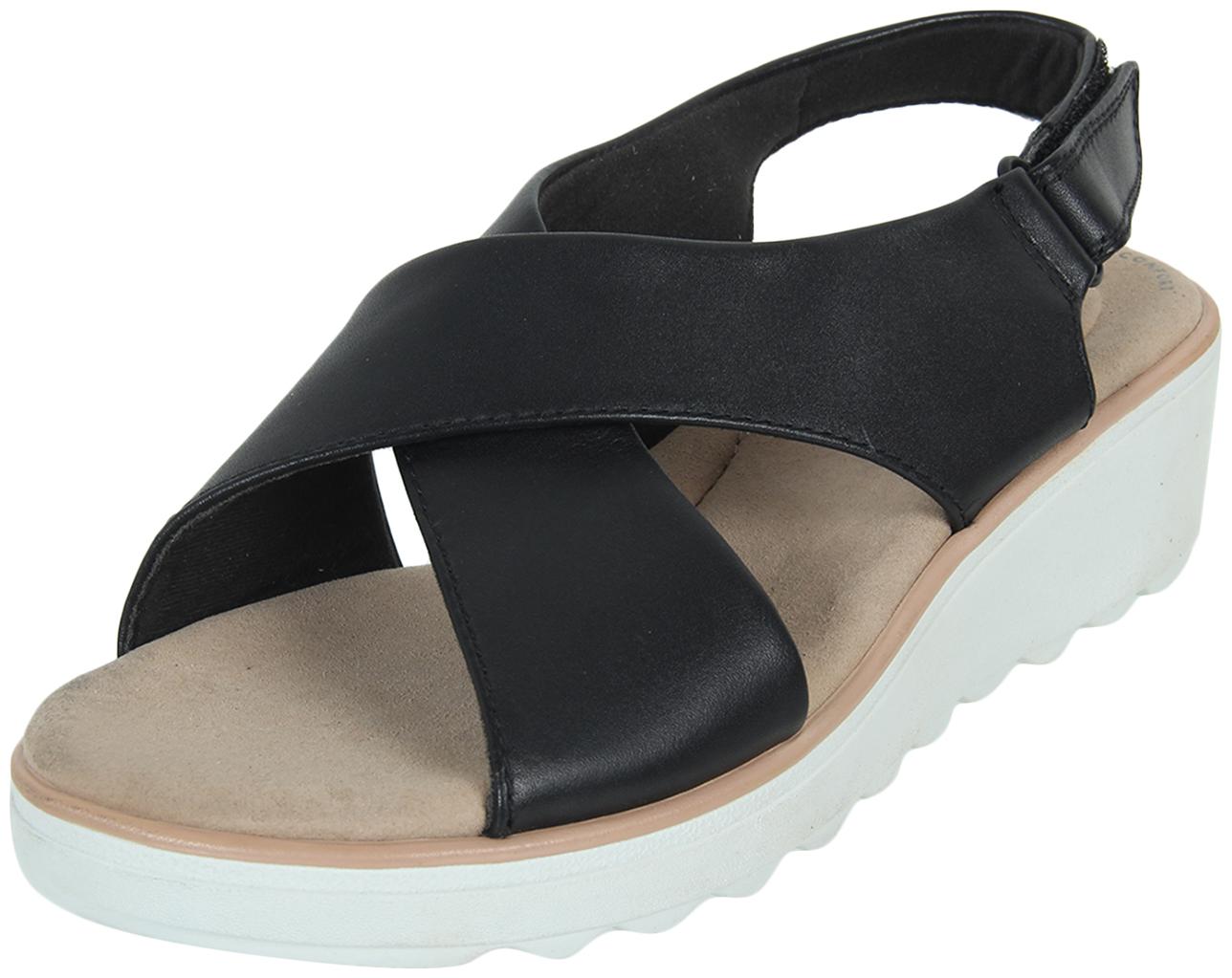 

Clarks Women Black Wedges