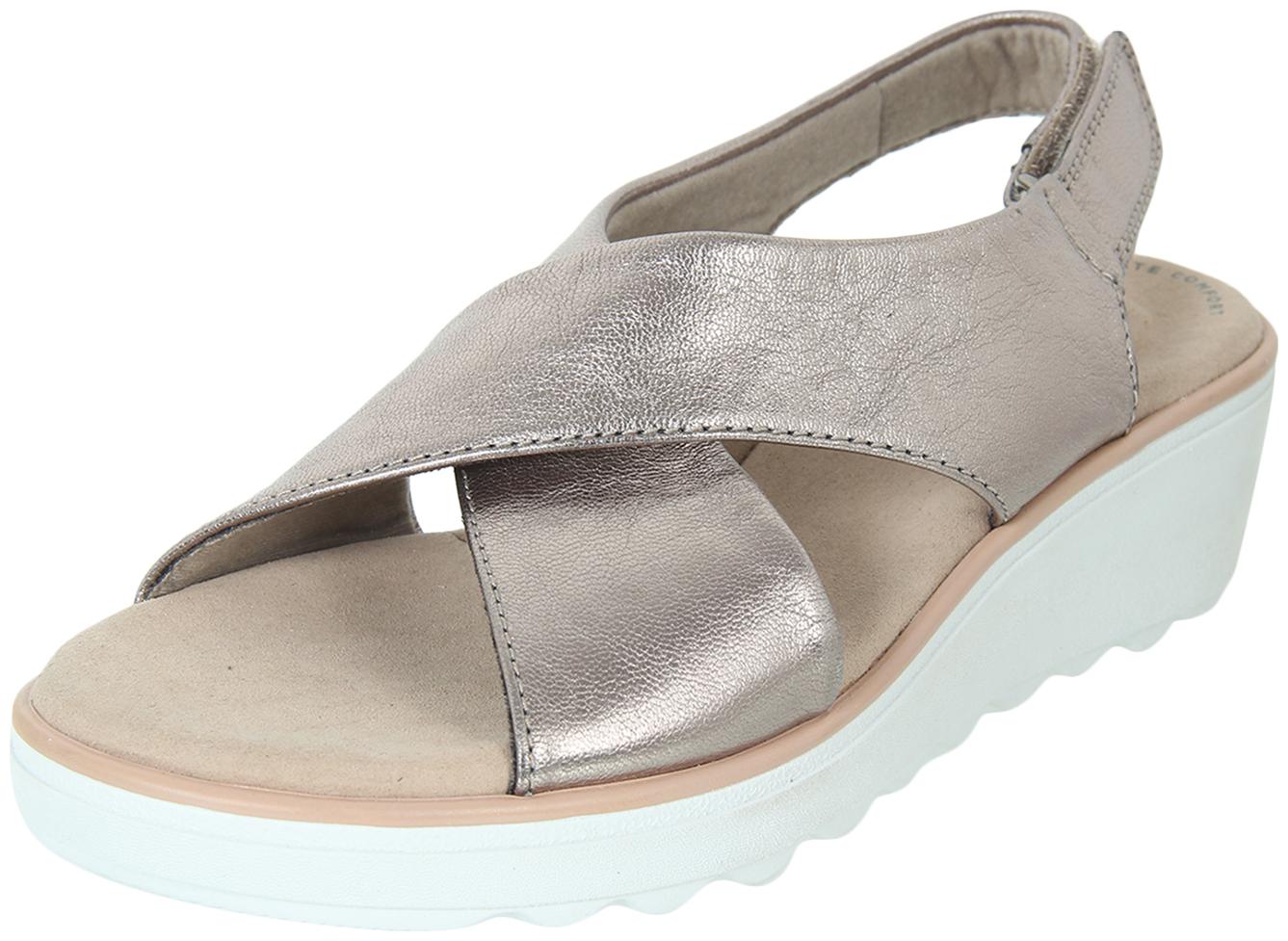 

Clarks Women Grey Wedges