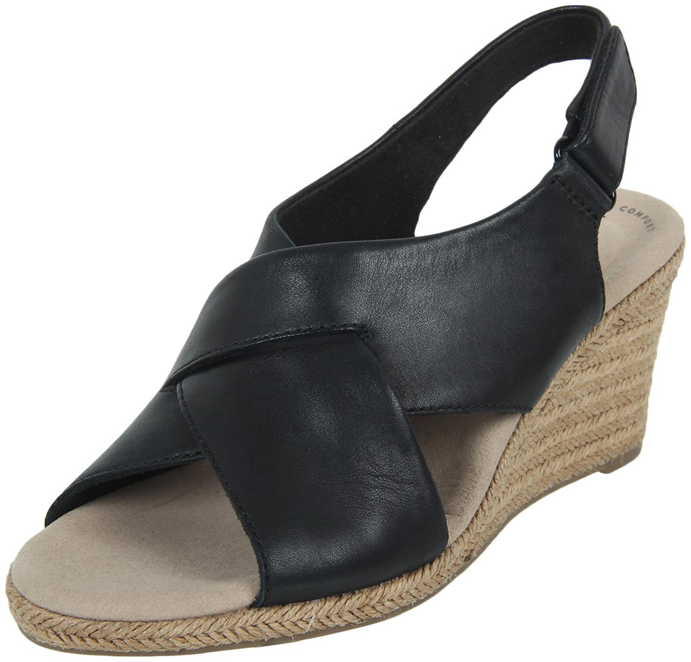 

Clarks Women Black Wedges