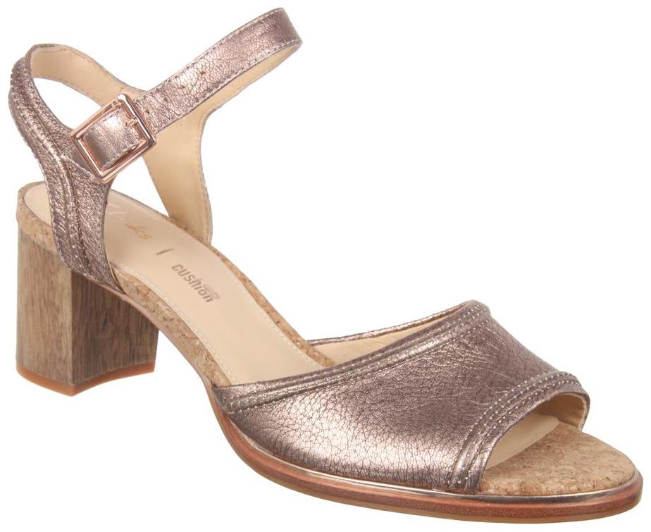 

Clarks Women Gold Heeled Sandals