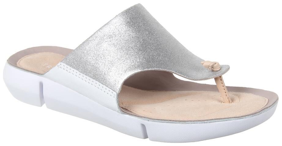 

Clarks Women Silver Sandals