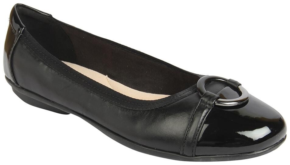 

Clarks Women Black Bellies