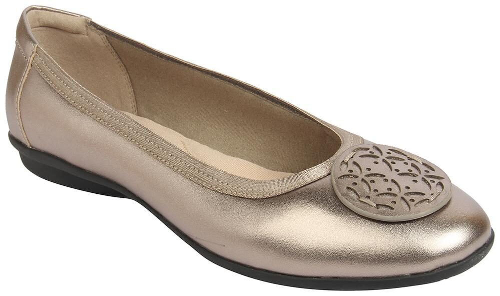 

Clarks Women Silver Bellies