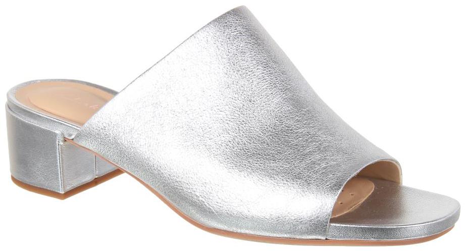 

Clarks Women Silver Heeled Sandals