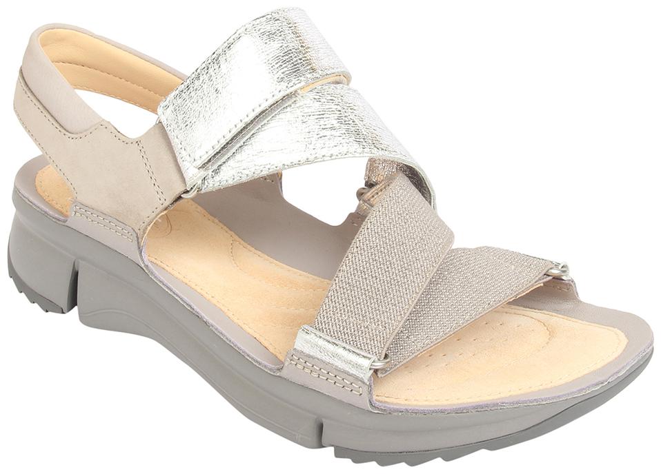 

Clarks Women Silver Sandals