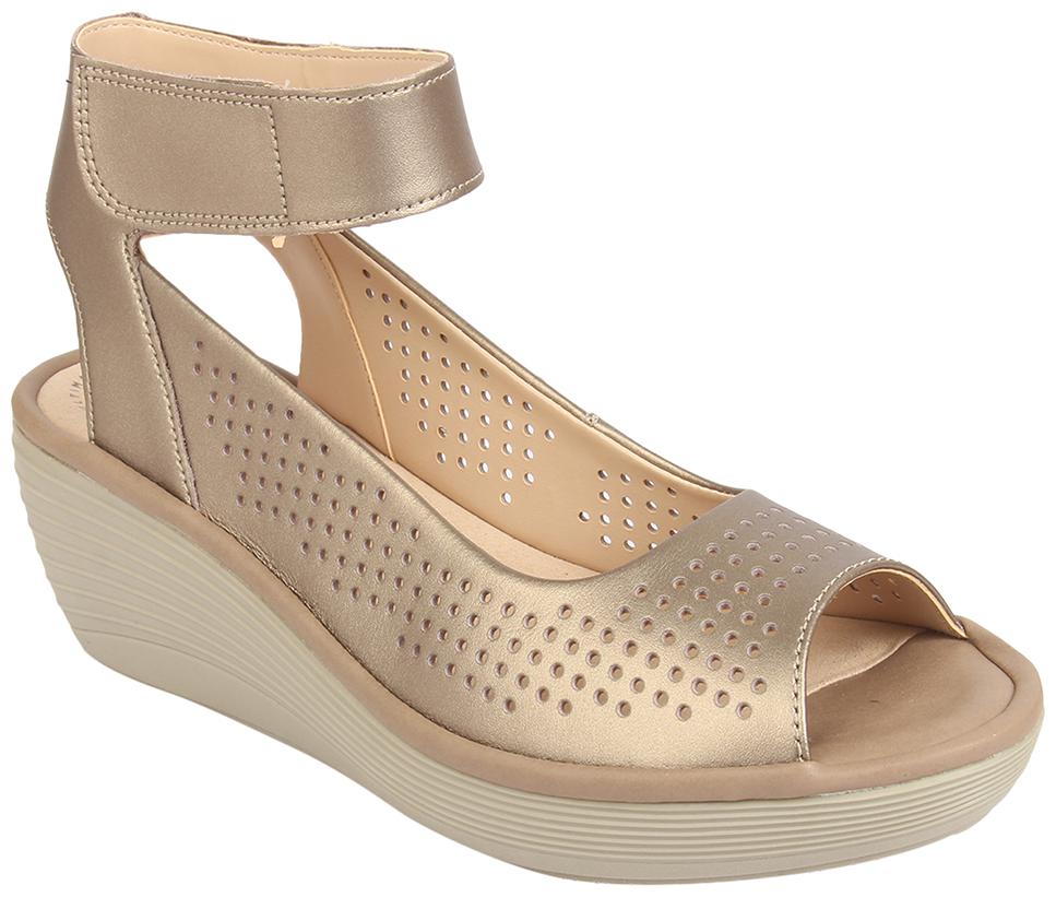 

Clarks Women Silver Heeled Sandals