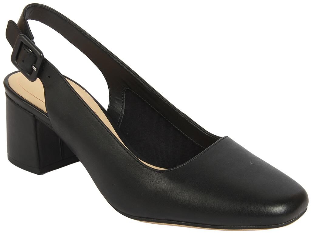 

Clarks Women Black Heeled Sandals