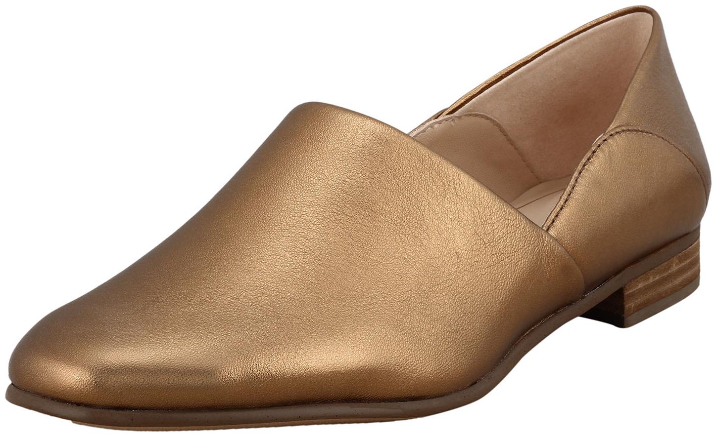 

Clarks Women Gold Sandals