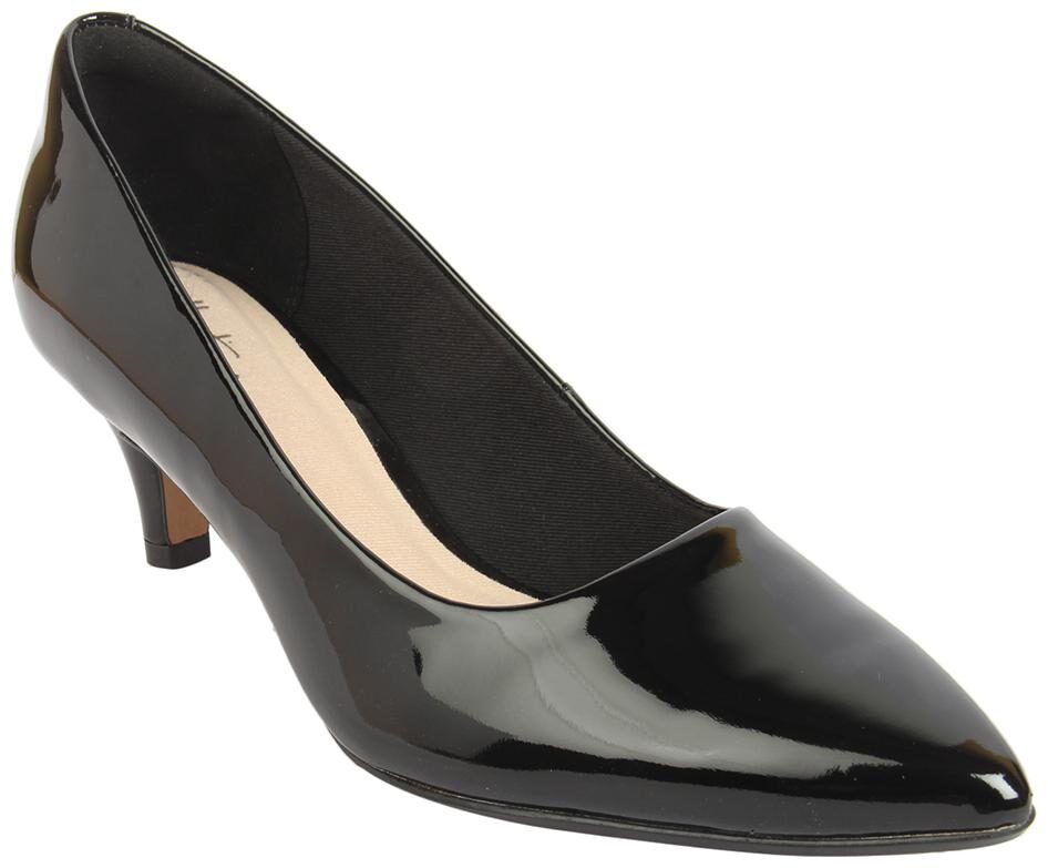 

Clarks Women Black Heeled Sandals