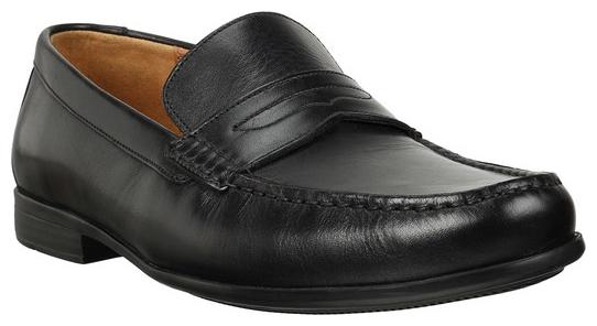 

Clarks Men Black Loafers