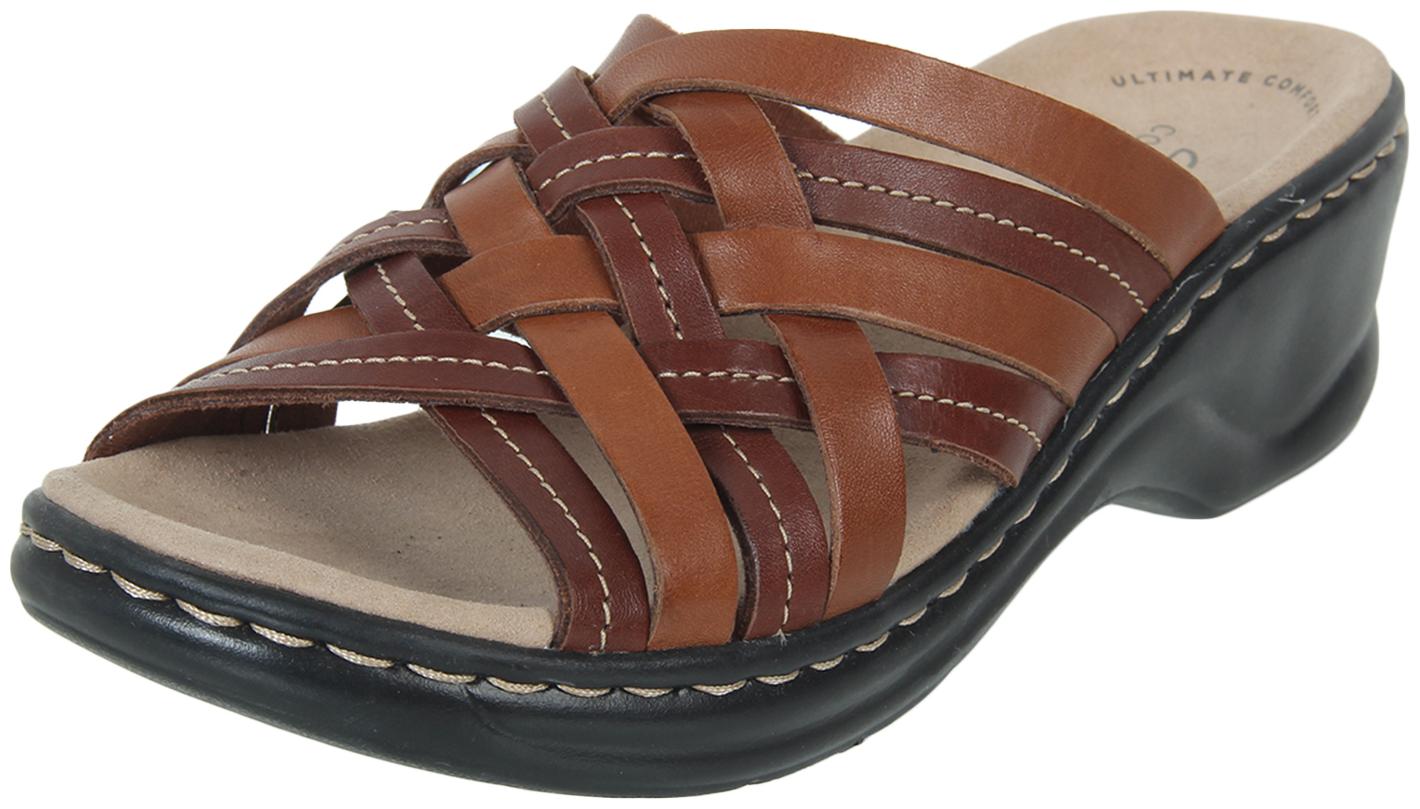 

Clarks Women Brown Wedges