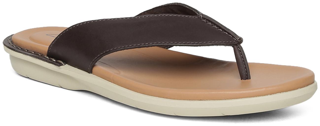 

Clarks Men BBSHOCL52160 Brown Slippers Flip Flops