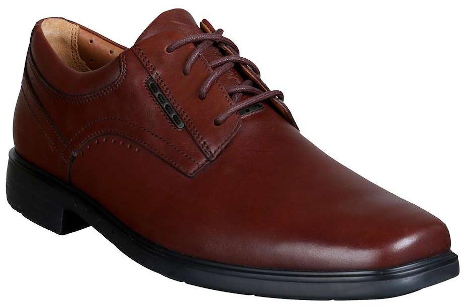 

Clarks Men Brown Leather Derbys Shoes