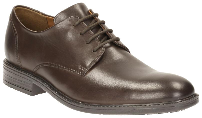 

Clarks Men Truxton Plain Dark Brown Leather Formal Shoes