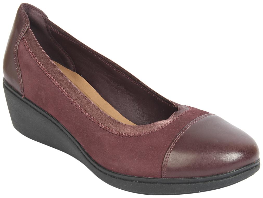 

Clarks Women Purple Heeled Sandals