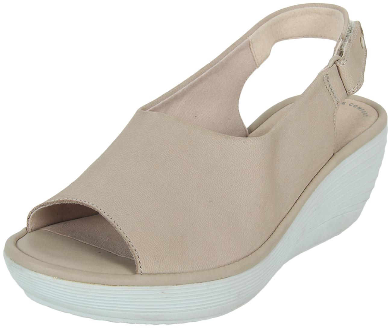 

Clarks Women Beige Wedges