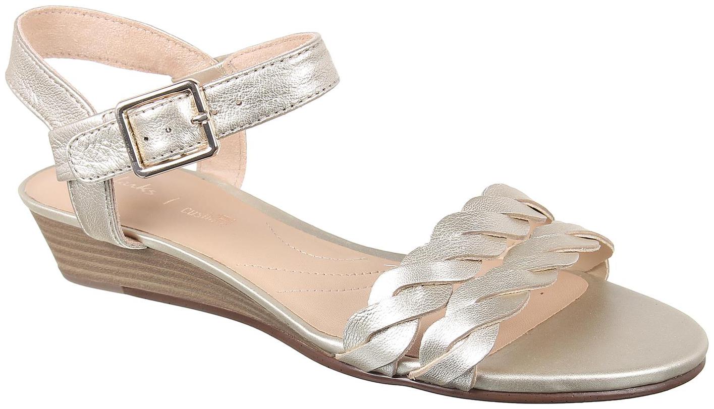 

Clarks Women Silver Sandals