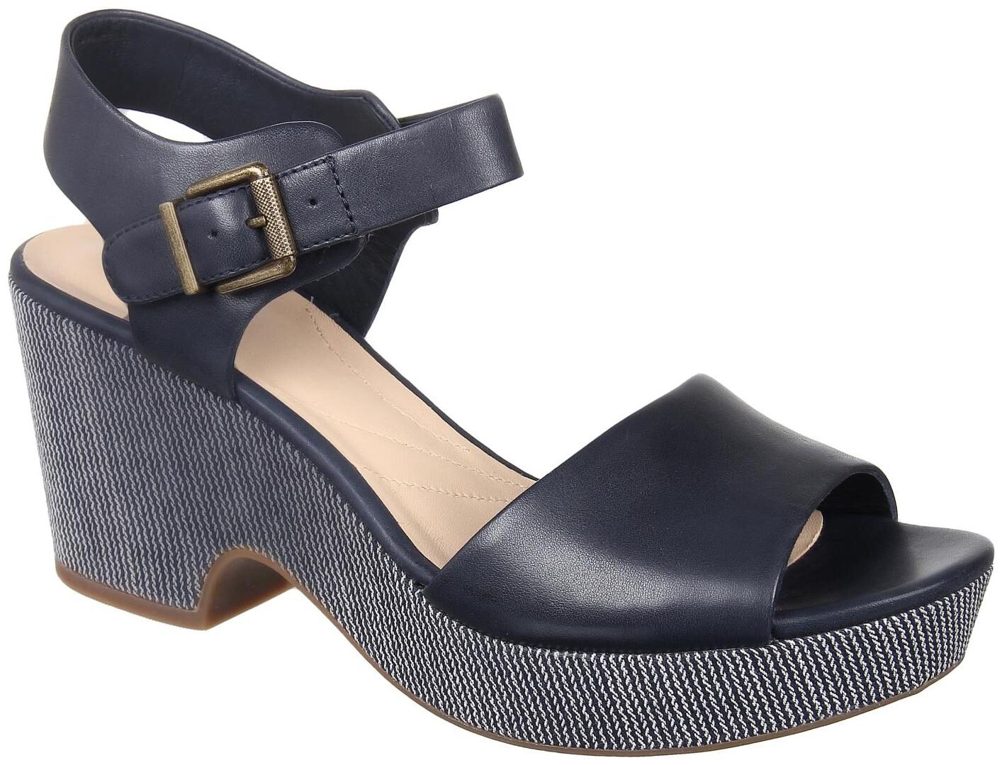 

Clarks Women Black Heeled Sandals