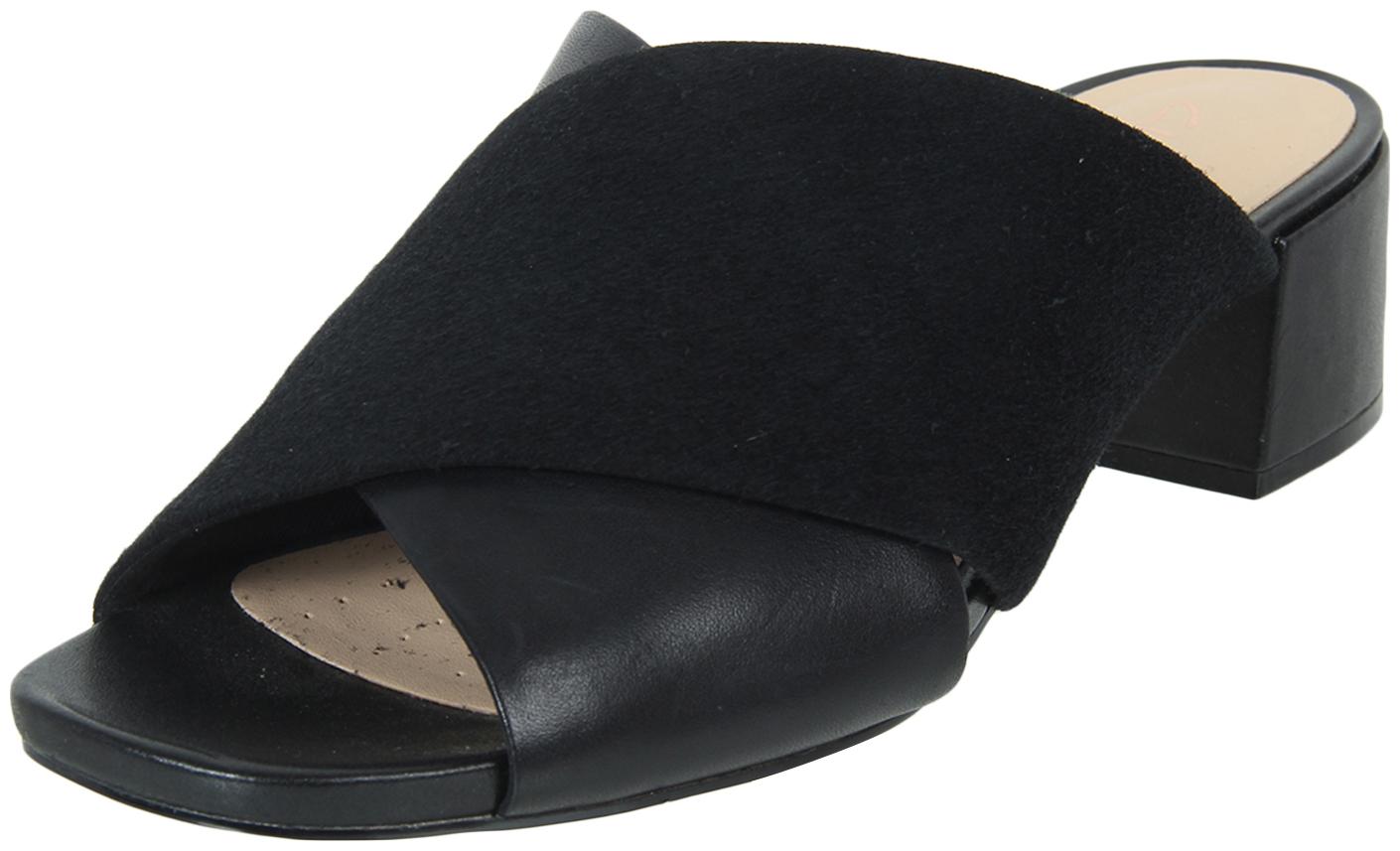 

Clarks Women Black Mules