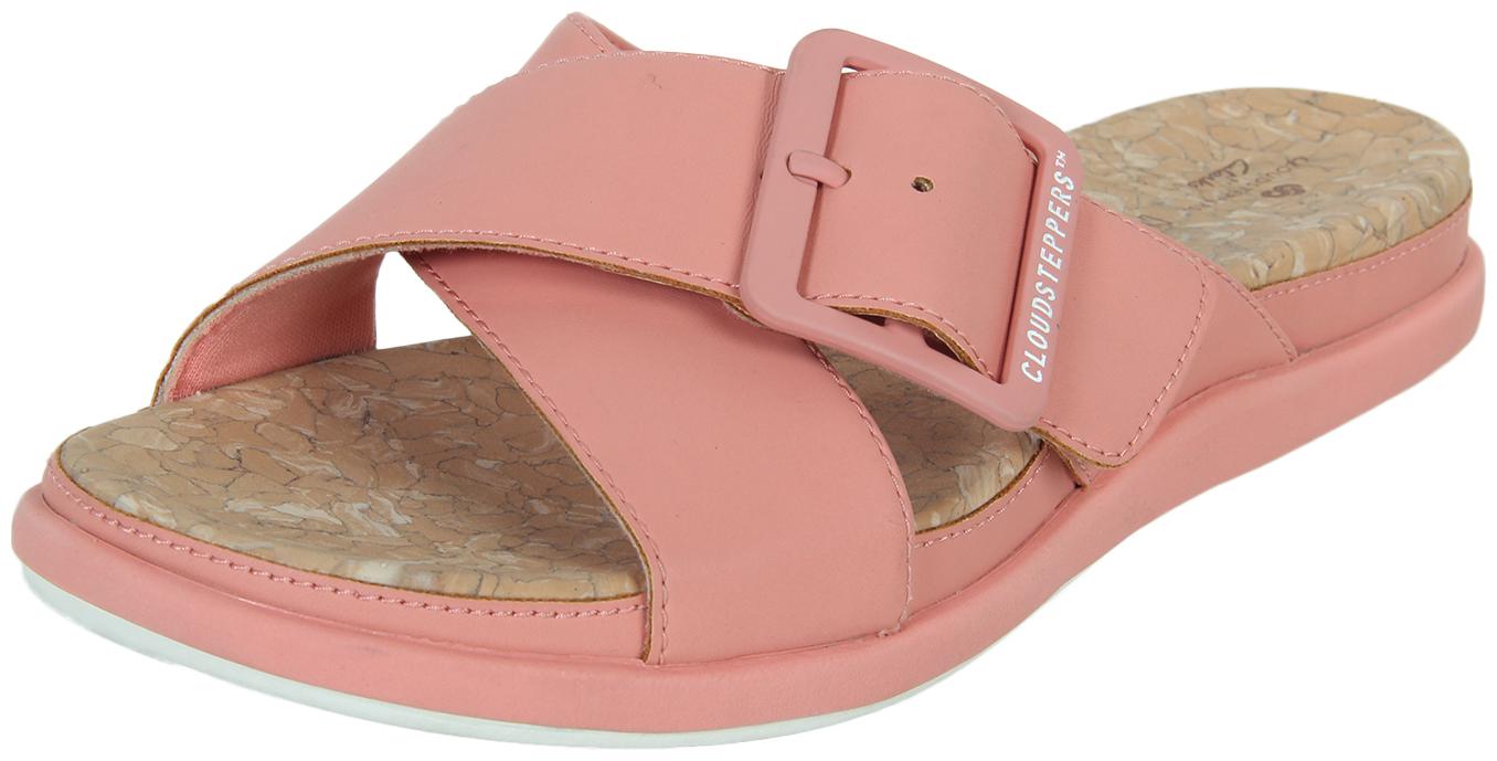 

Clarks Step Juneshell Coral Slippers Flip Flops For Women