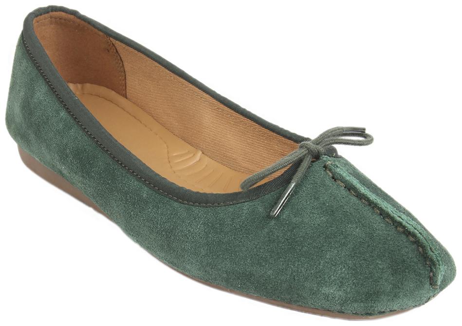 

Clarks Women Green Bellies