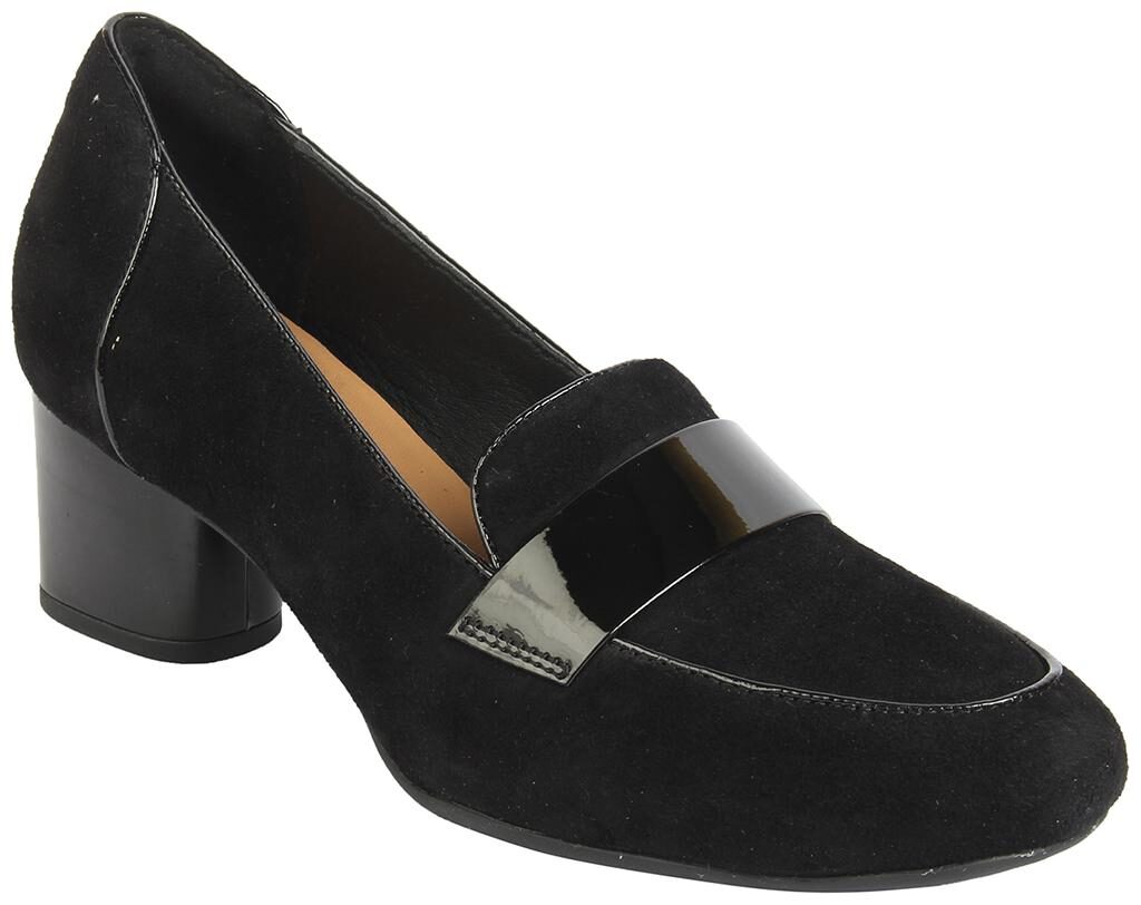 

Clarks Women Black Heeled Sandals