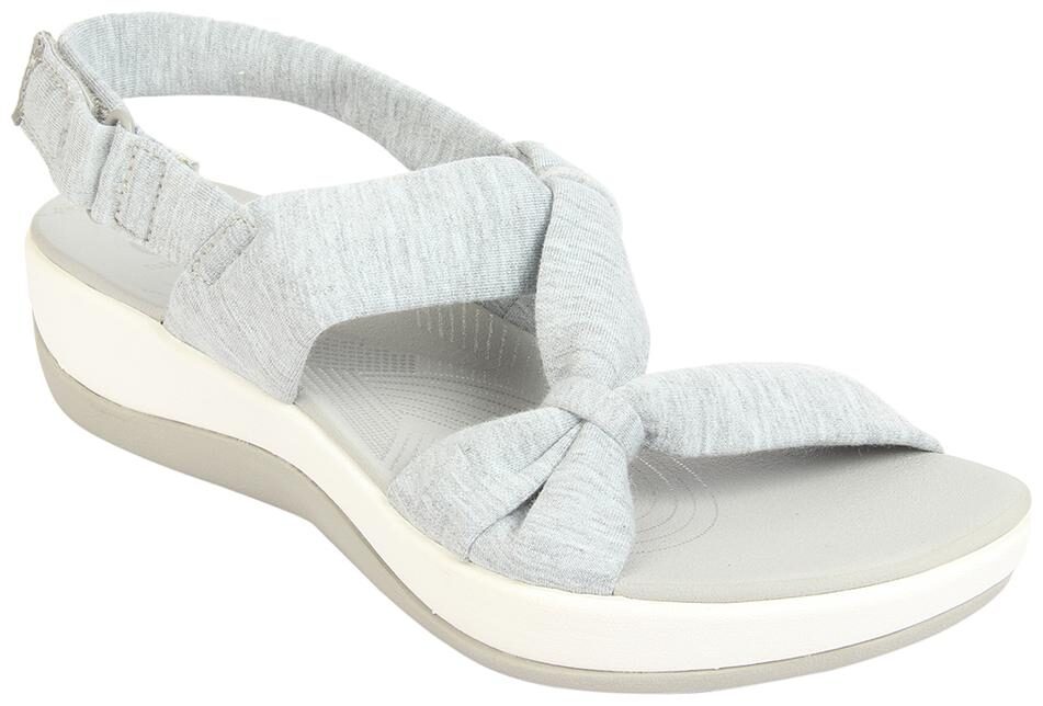

Clarks Women Grey Heeled Sandals
