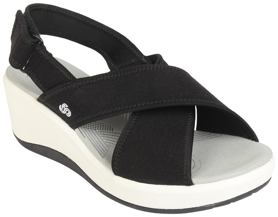 

Clarks Women Black Heeled Sandals