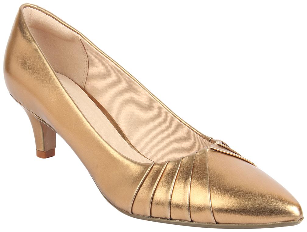 

Clarks Women Brown Heeled Sandals