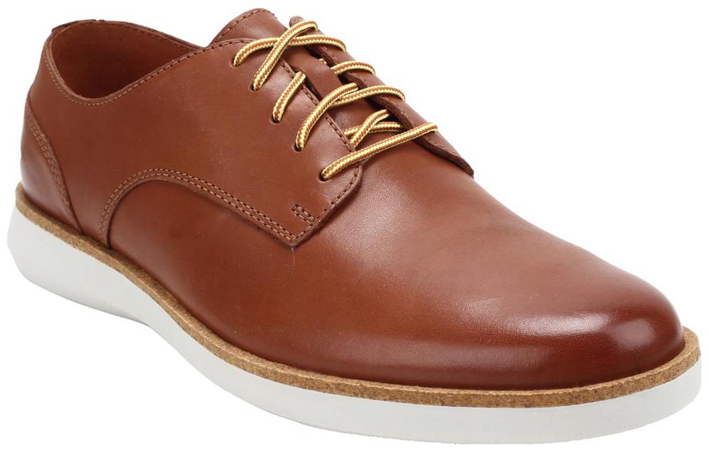 

Clarks Men Tan Derby Formal Shoes - DERBY - 26146422