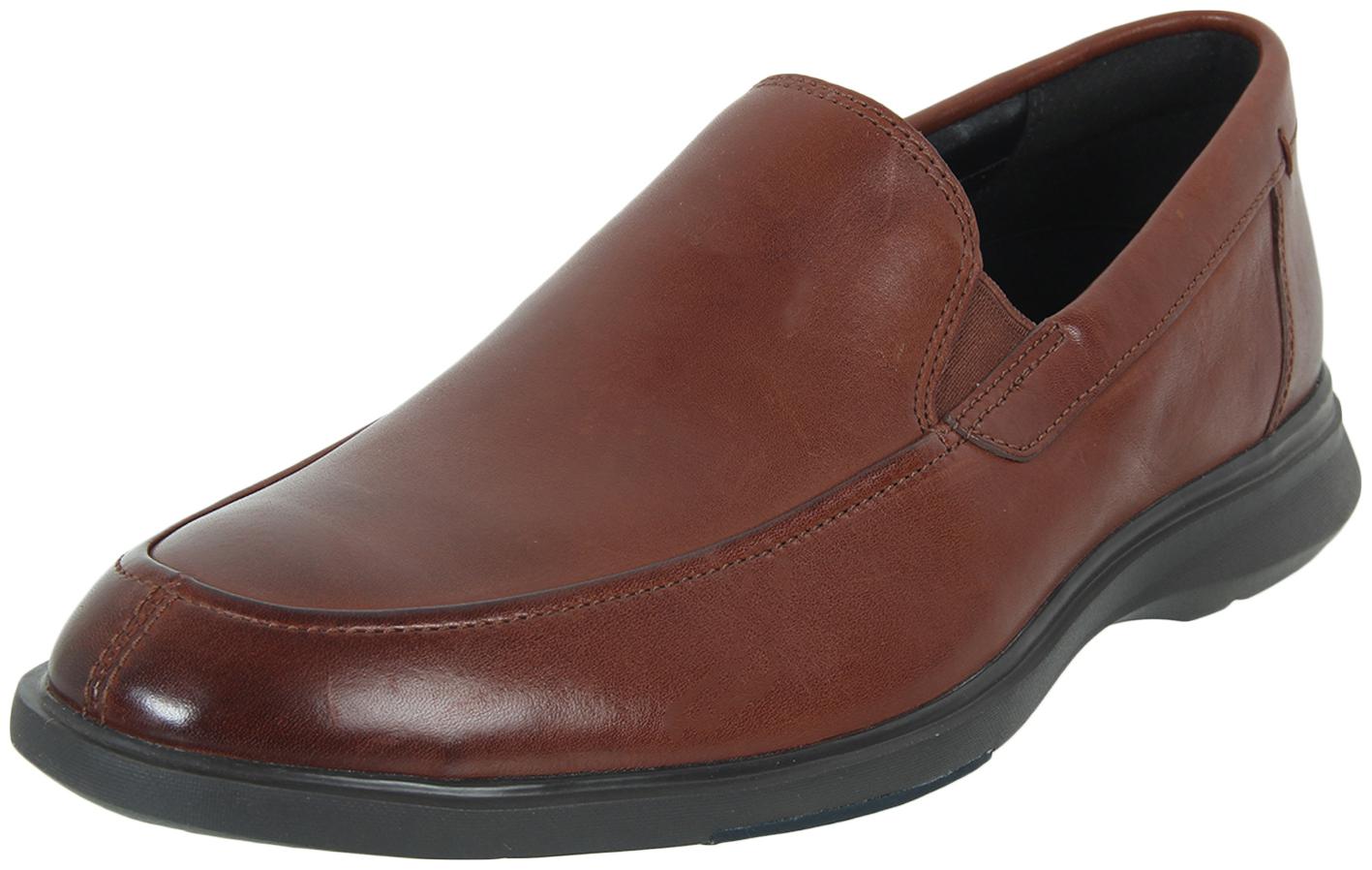 

Clarks Men Brown Slip-On Formal Shoes - FORMAL SHOES - 26149650