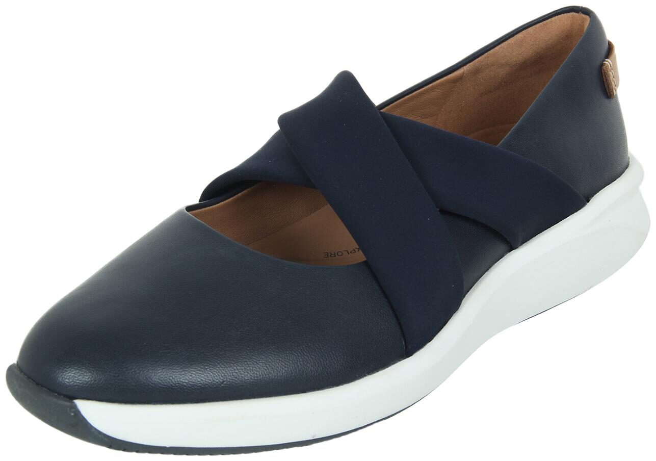 

Clarks Women Blue Slip-On Shoes