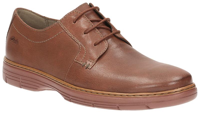 

Clarks Watts Pace Tan Leather Men Casuals Shoes