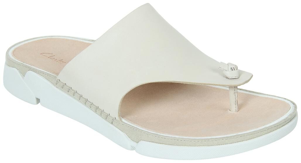 

Clarks Women White Wedges