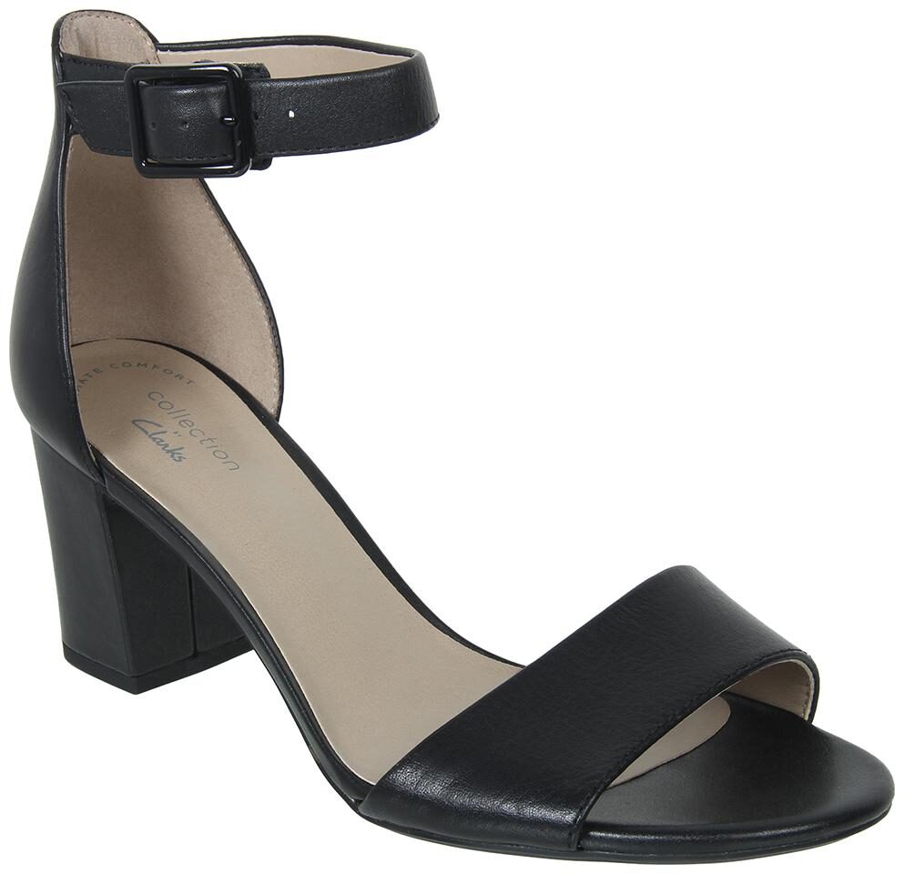 

Clarks Women Black Wedges
