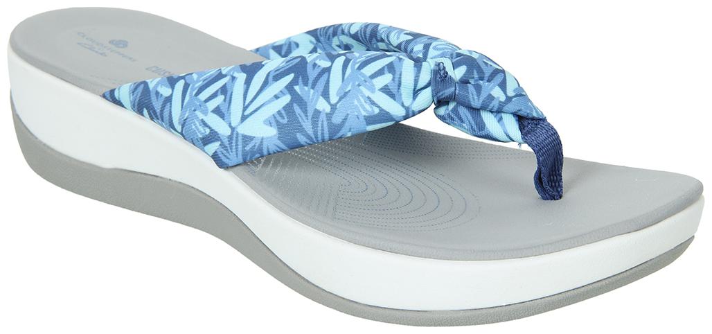 

Clarks Women Blue Wedges